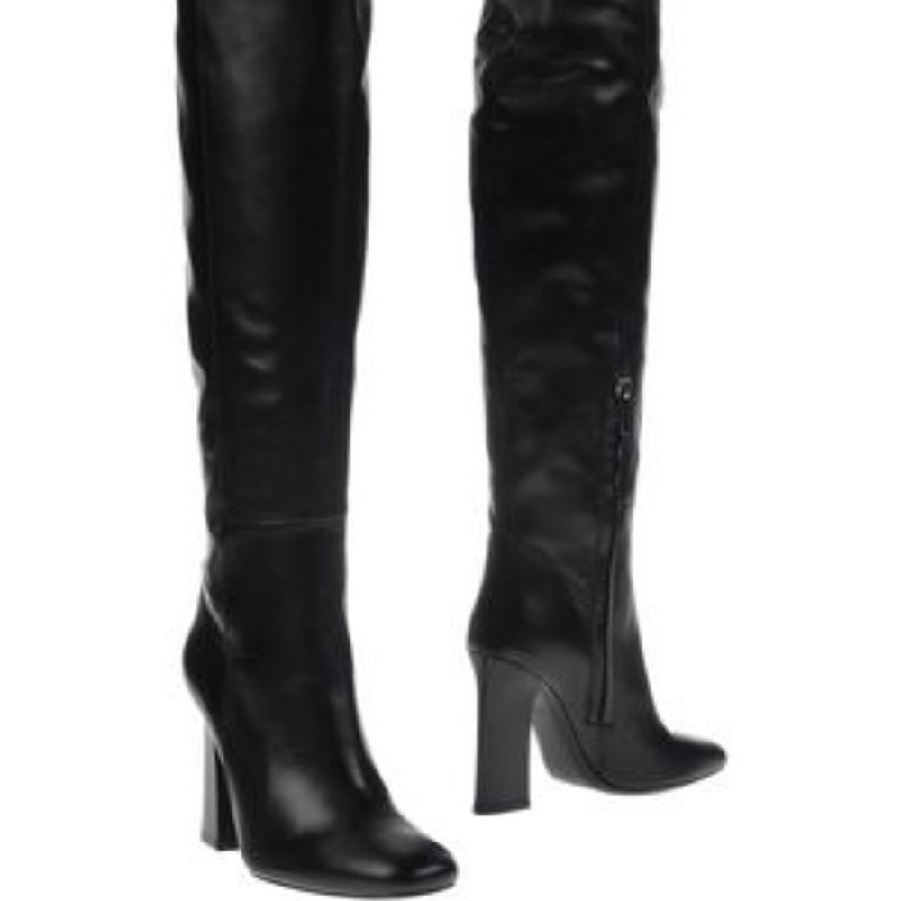 Barbara Bui Real Leather. OTK knee high BOOTS NWT EU 39.5